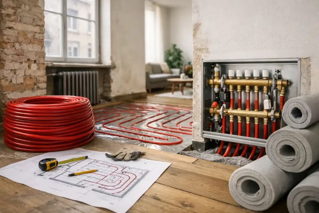 Flächenspeicherheizung im Altbau richtig planen Flächenspeicherheizung im Altbau richtig planen