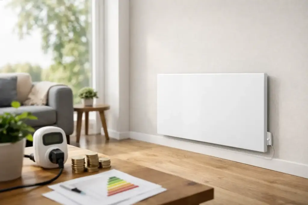 Wie viel Strom braucht eine Flächenspeicherheizung?