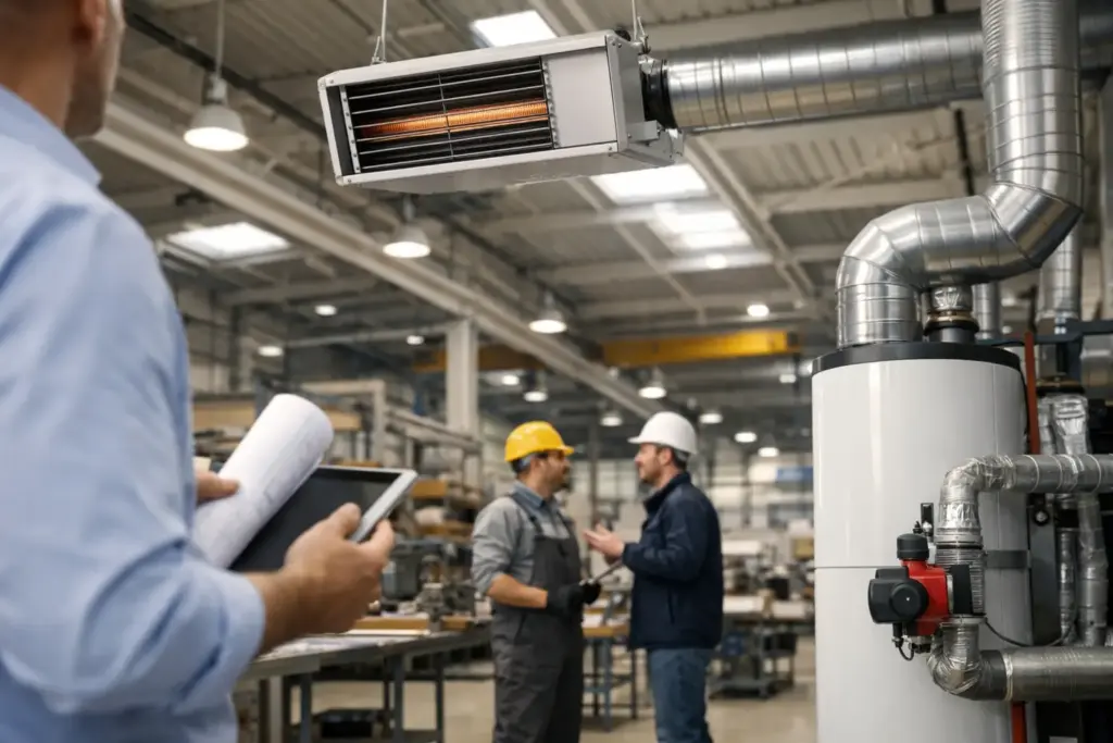 Heizlösung für Produktionshalle richtig planen Heizlösung für Produktionshalle richtig planen