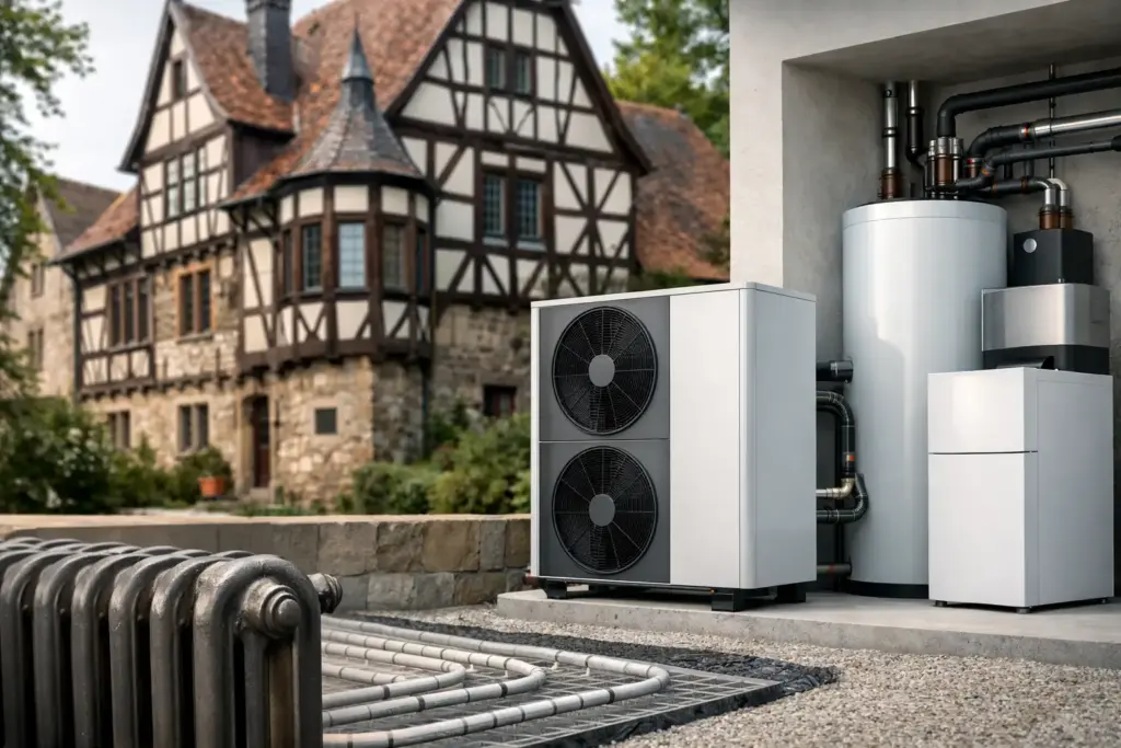 Heizung für denkmalgeschütztes Haus ohne Gas