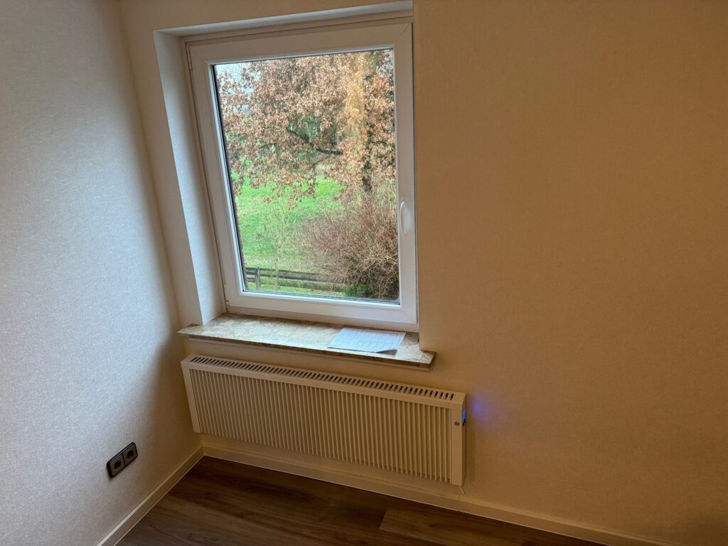 Elektrische Flächenspeicherheizung im Wohnraum, Beispiel 5